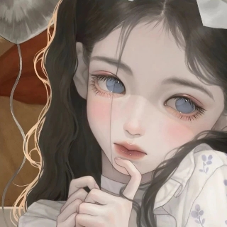文静腼腆内向女生